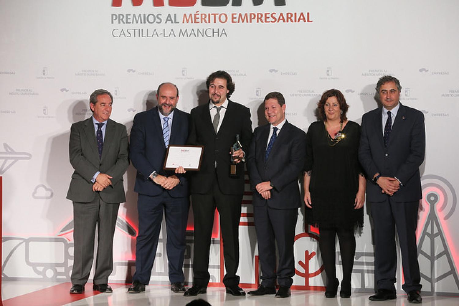 Entrega Premio al Mérito Empresarial de CLM 2016